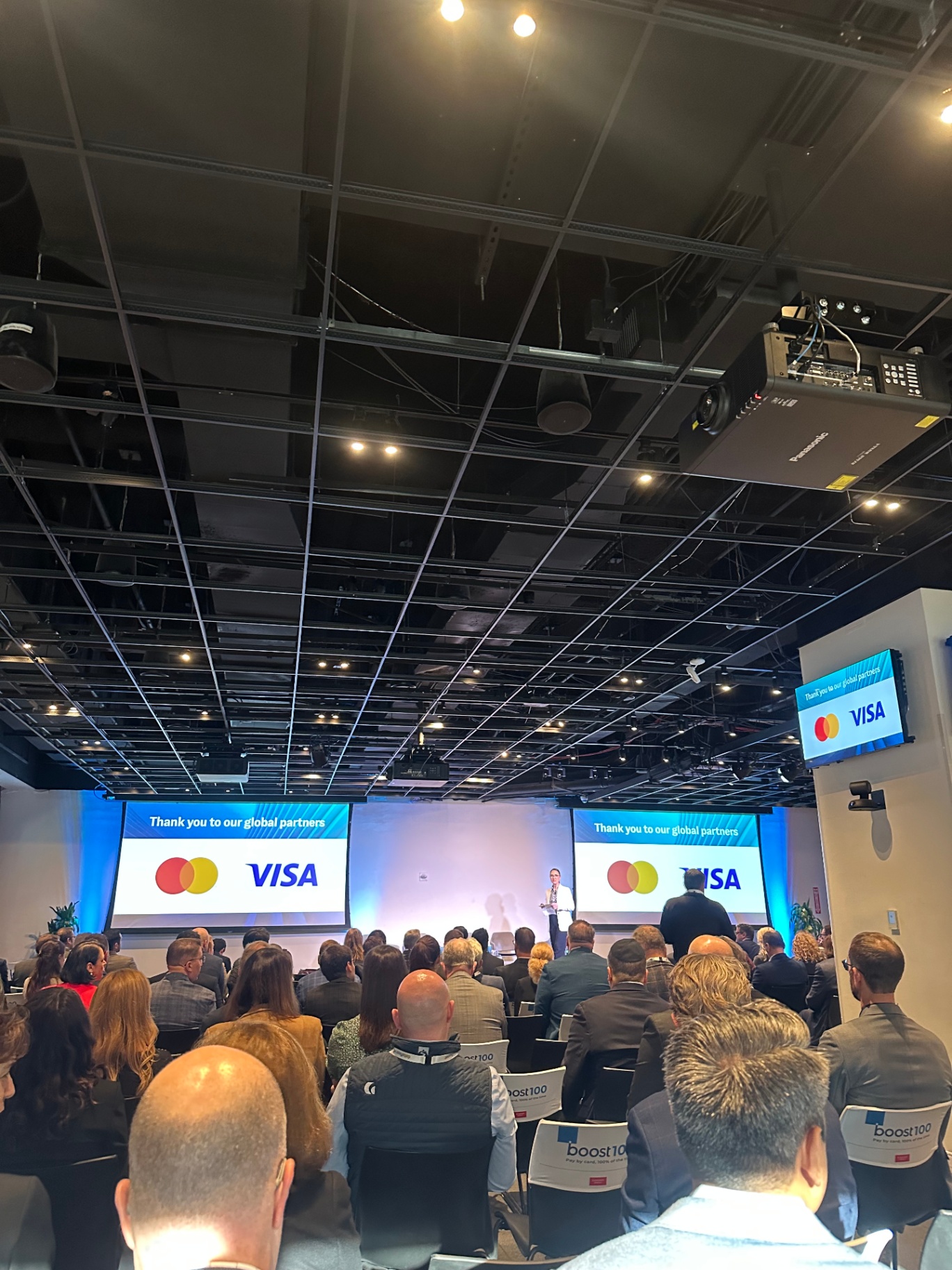 Full house audience during the global partners keynote at CPI Global 2023